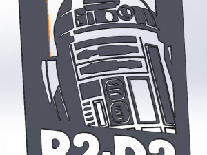 13 DXF File CNC ndustrial Laser Cut Star Wars 2 Vector DXF Router Plasma Nr0751 3D Model