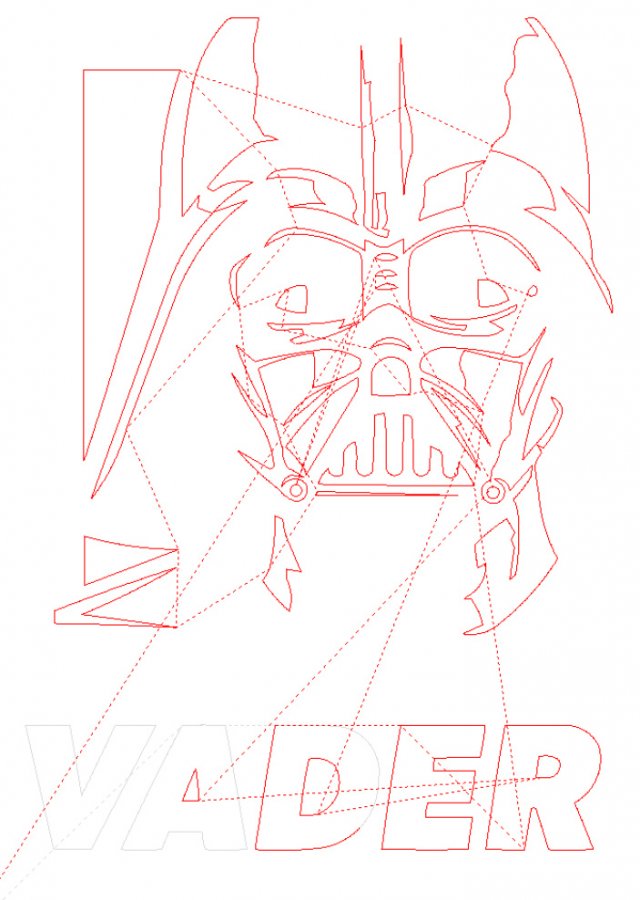 Fichiers DXF/G-code Pour Routeur CNC – 14 Designs Star Wars, Vectoriels, Pour Découpe Laser Industrielle