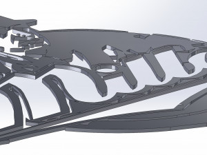 16 DXF file CNC 2 G-CODE Industrial Laser DECORATIVE EXPANSE SERIES TV Nr0800 3D 模型