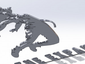 16 DXF file CNC 2 G-CODE Industrial Laser DECORATIVE EXPANSE SERIES TV Nr0800 3D 模型