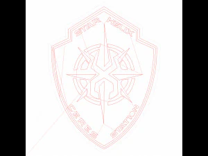 16 DXF file CNC 2 G-CODE Industrial Laser DECORATIVE EXPANSE SERIES TV Nr0800 3D Model