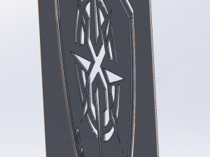 16 DXF file CNC 2 G-CODE Industrial Laser DECORATIVE EXPANSE SERIES TV Nr0800 3D 模型