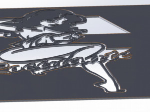 16 DXF file CNC 2 G-CODE Industrial Laser DECORATIVE EXPANSE SERIES TV Nr0800 3D 模型