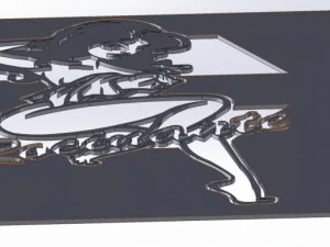 16 DXF file CNC 2 G-CODE Industrial Laser DECORATIVE EXPANSE SERIES TV Nr0800 3D Model