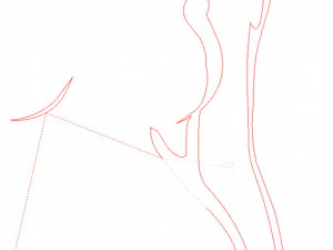15 DXF file CNC 2 G-CODE IndLaser Cut router plasma water WOMEN PANEL Nr0912 3D Model