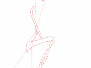 15 DXF file CNC 2 G-CODE IndLaser Cut router plasma water WOMEN PANEL Nr0912 3D Model