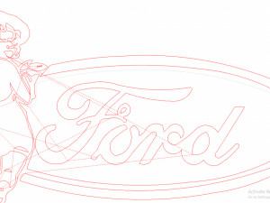12 dxf file auto Logos Industrial Laser Cut Router Vinil LOVE Nr0952 Bettyboop 3D Model