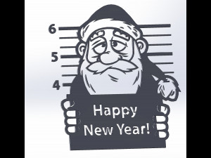 15 DXF File CNC g-code Industrial Laser Router Plasma Bad XMas Christmas Nr0010 3Dモデル
