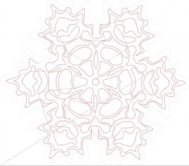 10 DXF File CNC gcode Industrial Laser Router SNOWFLAKES1 Christmas Nr0011 3D-Modell .c4d .max .obj .3ds .fbx .stl .blend 