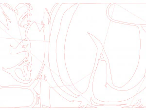 14 DXF file BEST EVER CNC ADDICTIVE DECORATIVE VECTOR router No 0900 3D Model