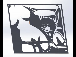 14 DXF file BEST EVER CNC ADDICTIVE DECORATIVE VECTOR router No 0900 3D Model