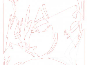 14 DXF file BEST EVER CNC ADDICTIVE DECORATIVE VECTOR router No 0900 3D Model