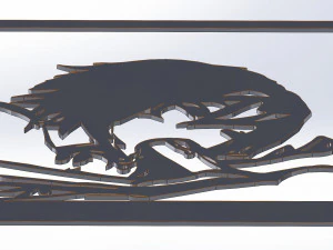 14 DXF file BEST EVER CNC ADDICTIVE DECORATIVE VECTOR router No 0900 3D Model