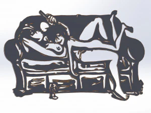 14 DXF file BEST EVER CNC ADDICTIVE DECORATIVE VECTOR router No 0900 3D Model