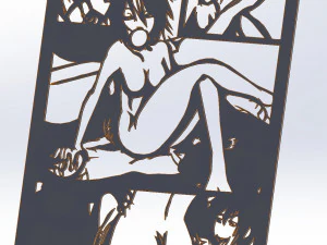 14 DXF file BEST EVER CNC ADDICTIVE DECORATIVE VECTOR router No 0900 3D Model