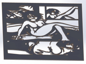 14 DXF file BEST EVER CNC ADDICTIVE DECORATIVE VECTOR router No 0900 Model 3D