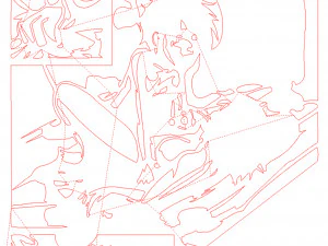 14 DXF file BEST EVER CNC ADDICTIVE DECORATIVE VECTOR router No 0900 3D Model