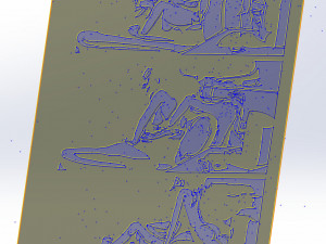 14 DXF file BEST EVER CNC ADDICTIVE DECORATIVE VECTOR router No 0900 Model 3D