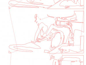 14 DXF file BEST EVER CNC ADDICTIVE DECORATIVE VECTOR router No 0900 3D Model