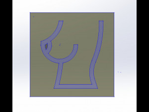 10 DXF File CNC g-code Industrial Laser sexuality DXF Plasma Nr0910 Modelo 3D