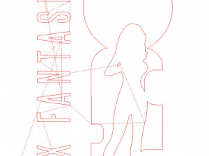 9 File DXF CNC g-code Industri Laser Potong seksualitas seksual Vektor Plasma Nr0911 Model 3D