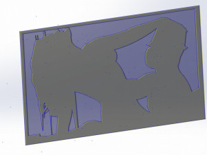 12 DXF file CNC 2 G-CODE Ind Laser Cut DECORATIVE PANEL ADDICTIVE Nr0920 3D Модель