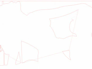 12 DXF file CNC 2 G-CODE Ind Laser Cut DECORATIVE PANEL ADDICTIVE Nr0920 3D Model