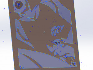 10 DXF FILE EXPLICIT Industrial Laser Cut Router Vinil Nr0930 Modelo 3D