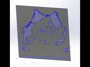 14 DXF file Old Love Story DECORATIVE Laser Cut Router Vinil Nr0940 3D Model