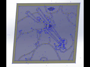 10 File DXF CNC g-code Industrial Laser Abstract POP Art Nr6 Router Nr2207 Modello 3D