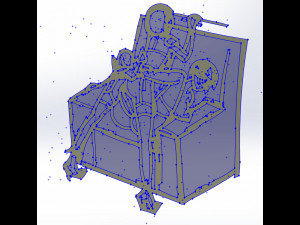 5 dxf file cnc Women Pin Up Hand Sketch Retro BSDM Vinil plasma Nr2215 3D 模型