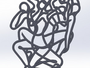 Kama Sutra 10 DXF File sexual positions CNC Industrial Laser Cut Plasma Nr2301 3D 모델