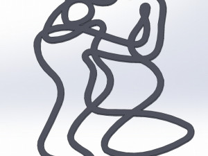 Kama Sutra 10 DXF File sexual positions CNC Industrial Laser Cut Plasma Nr2301 3D 모델