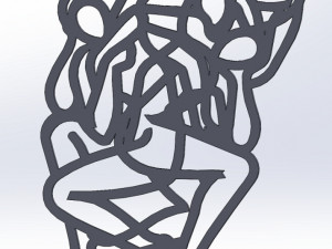 Kama Sutra 10 DXF File sexual positions CNC Industrial Laser Cut Plasma Nr2301 3D 모델