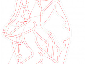 Kama Sutra 10 DXF File sexual positions CNC Industrial Laser Cut Plasma Nr2301 3D 모델