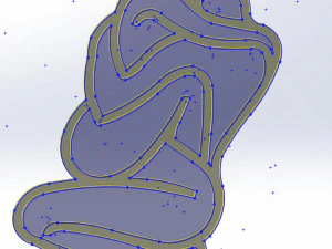 Kama Sutra 10 DXF File sexual positions CNC Industrial Laser Cut Plasma Nr2302 3D Model
