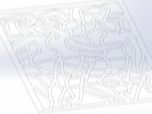 Kama Sutra 10 DXF File sexual positions CNC Industrial Laser Cut Plasma Nr2302 3D Model