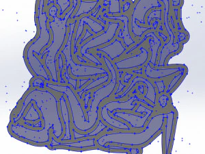 Kama Sutra 10 DXF File sexual positions CNC Industrial Laser Cut Plasma Nr2302 3D Model