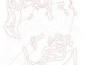 Kama Sutra 10 DXF File sexual positions CNC Industrial Laser Cut Plasma Nr2302 3D Model