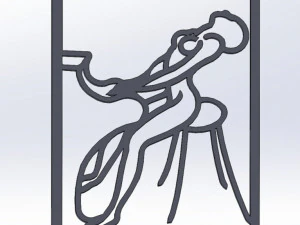 Kama Sutra 10 DXF File sexual positions CNC Industrial Laser Cut Plasma Nr2302 3D Model
