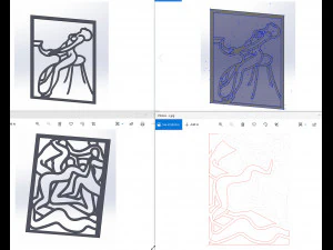 Kama Sutra 10 DXF File sexual positions CNC Industrial Laser Cut Plasma Nr2302 3D Model