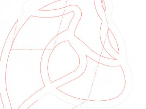 Kama Sutra 10 DXF Fichier positions sexuelles CNC Industriel Laser Cut Plasma Nr2303 Modèle 3D