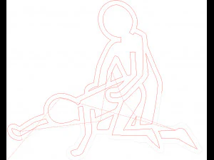 Kama Sutra 10 DXF Fichier positions sexuelles CNC Industriel Laser Cut Plasma Nr2303 Modèle 3D