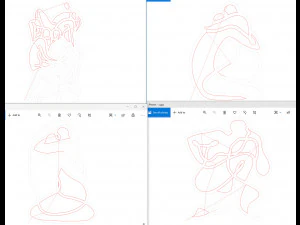 Kama Sutra 10 DXF Fichier positions sexuelles CNC Industriel Laser Cut Plasma Nr2303 Modèle 3D