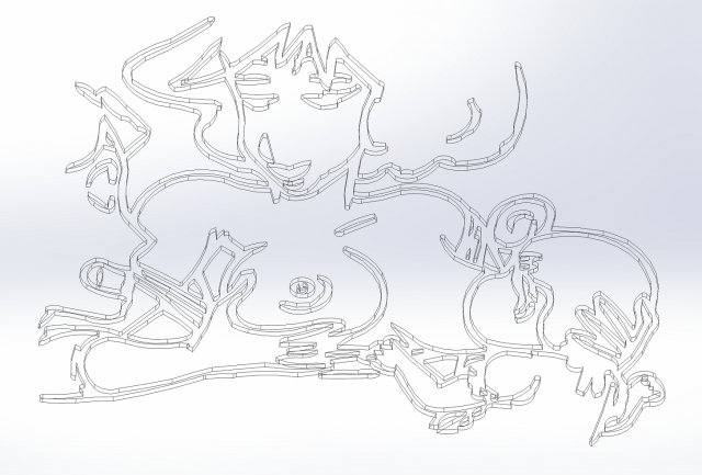 4 dxf file cnc Sketch routerVinil plasma Breastfeeding Infant Nr3855 3D Model .c4d .max .obj .3ds .fbx .stl .blend