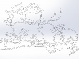 4 dxf file cnc Sketch routerVinil plasma Breastfeeding Infant Nr3855 3D Model