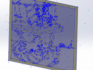 10 DXF File CNC g-code Industrial Laser Abstract POP Art Nr6 Router Nr2206 Model 3D