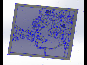 10 DXF File CNC g-code Industrial Laser Abstract POP Art Nr6 Router Nr2206 Model 3D