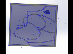 10 DXF File CNC g-code Industrial Laser Abstract POP Art Nr6 Router Nr2206 3D Model