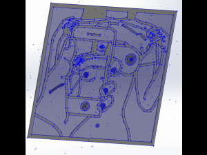 10 DXF File CNC g-code Industrial Laser Abstract POP Art Nr6 Router Nr2206 Model 3D